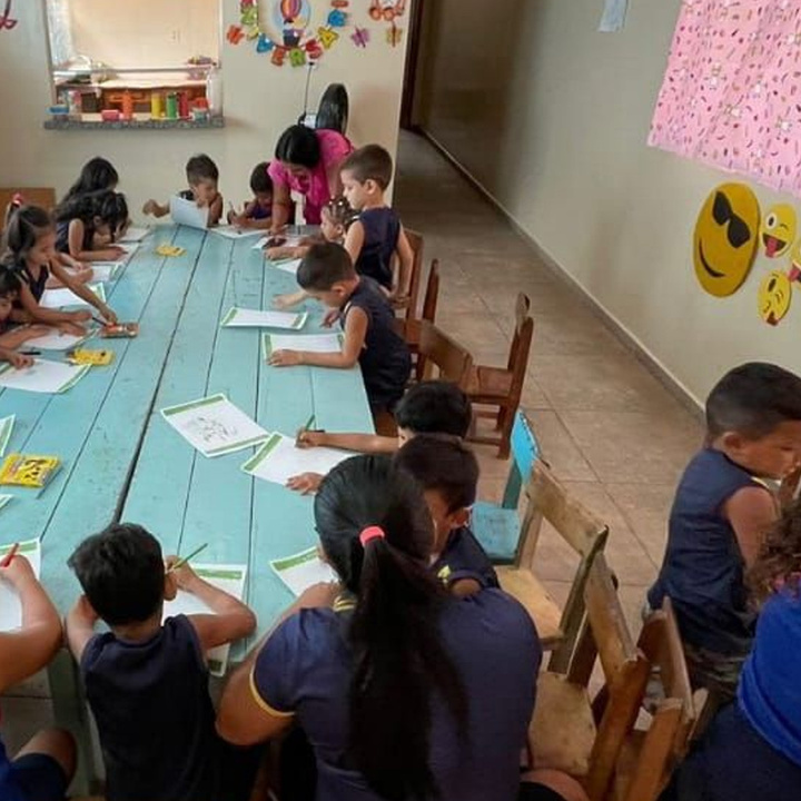 Kinder aus Óbidos schreiben an das Christkind