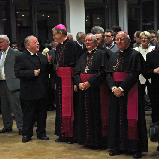 Empfang im Kolping-Center in Würzburg